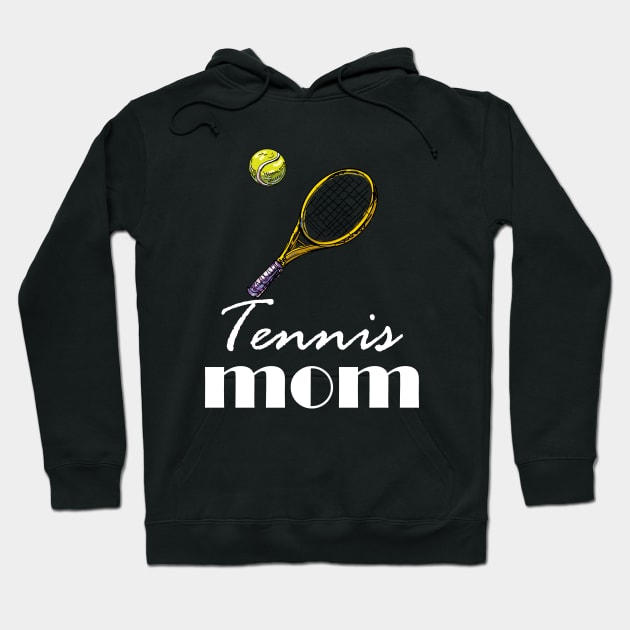 Tennis Mom Hoodie by mareescatharsis